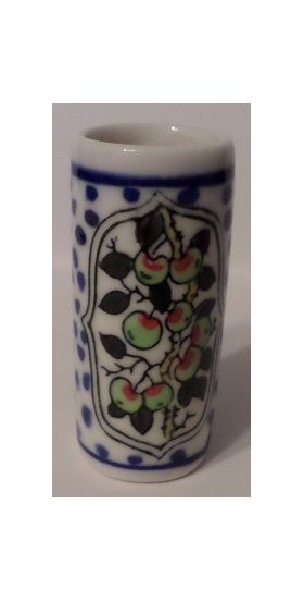 Umbrella Stand with Blue Pattern (21 Diam x 45Hmm)