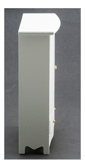 Armoire / Wardrobe White (3-7/8" W x 5-1/2" H X 1-3/4" D)
