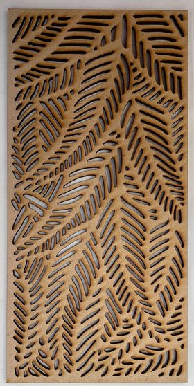 Screen Ferns Laser Cut (95 x 195mm)