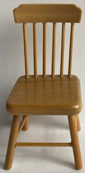 Dining Chair Spindle Back Oak (40 x 40 x 80Hmm)