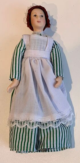 Maid /Nanny Porcelain Doll (140Hmm)