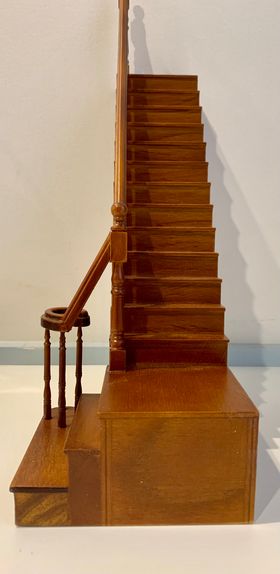 Complete Staircase Left  with turn (265mm)