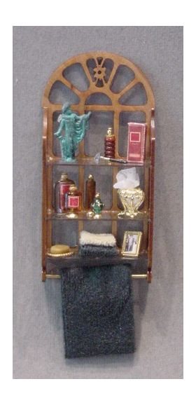 Brooke Tucker Bath Shelves Masculine (45W x 17D x 90H (plus Towel))