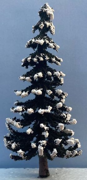 14cm Tall Autumnal Brown Tree