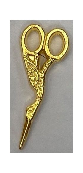 Bird Scissors Gold
