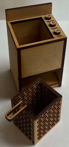 Laser Cut Kitchen Fryer Kit