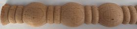 Wood Trim Large Ball (18 x 9 x 500mm)