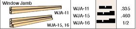 Window Jamb (0.460" x 24"L)