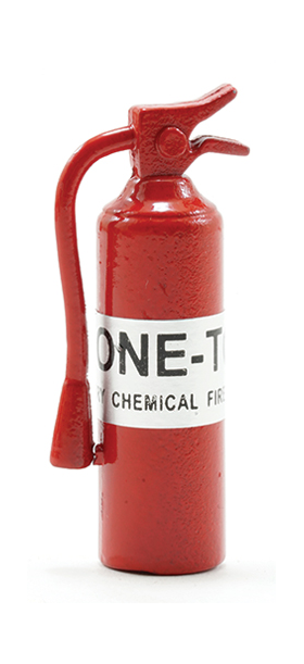 Fire Extinguisher (2"H x 3/4"W; base is 1/2" in diameter)