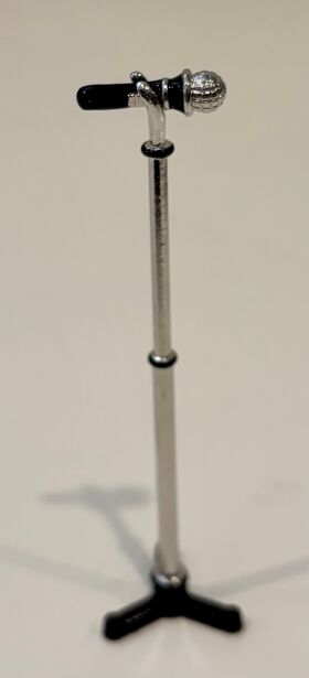 Microphone Stand Black (90mmH)