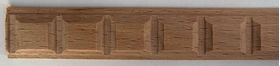 Wood Trim Medium Squares (18 x 5 x 500mm)