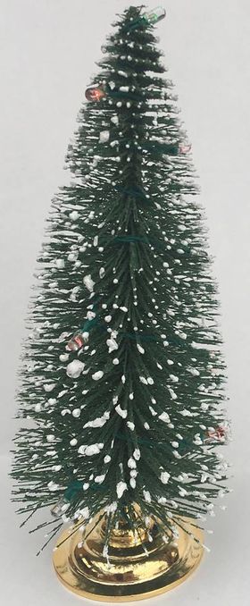 Christmas Tree with LED Flashing Lights, Battery Operated (160mmH)