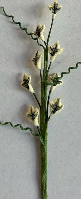 Twig with Variegated Leaves (75mmL)