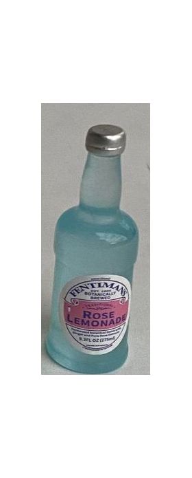 1:6 or Large 1:12 Lemonade Bottle Blue (10 Diam x 33Hmm)