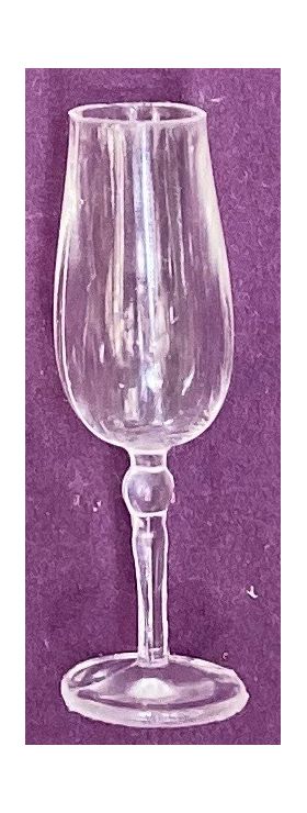 Champagne Glass Empty (25mmH)