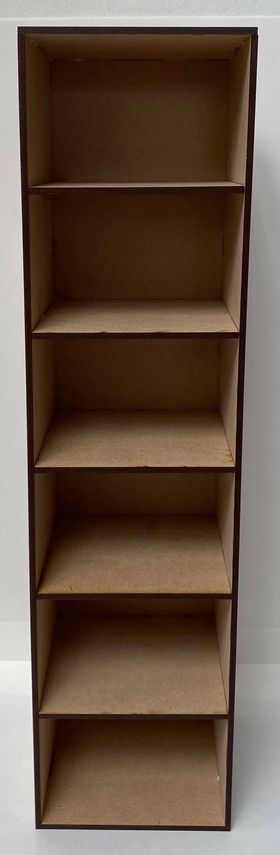 1:6 Single Unit with Shelves