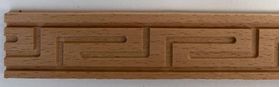 Wood Trim Egyptian Zig Zag (24 x 3.5 x 500mm)