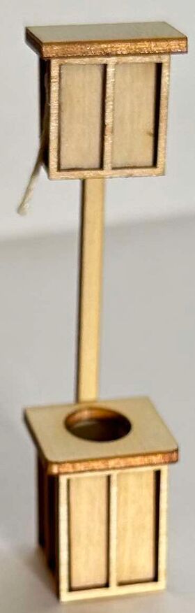 1:24 Laser Cut Toilet Kit