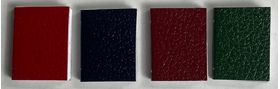 Books Blank Set 4 with Leather Look Cover (17 x 22mm)