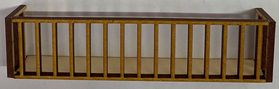 Long Balcony Kit for Book Nook Kit Laser Cut (126 x 20 x 30Hmm)