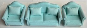 Sofa Set, Mint (Sofa: 135W x 60D x 85Hmm)