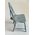 "Cottage" Side Chair Only Blue (48 x 50 x 93Hmm) - Bespaq - Only One Left