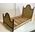 1:6 Single Bed (335W x 170D x 220Hmm)