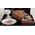 Chocolate Set by Reutter Porcelain (Box: 17 x 17mm, Plate:23 x 16mm)