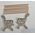 Ornate Park Bench Kit (105W x 50D x 65Hmm) - Clearance Sale
