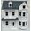 1:12 Dolls House White Flatpack (570W x 430D x 620Hmm)