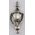 Working Door Knocker, 1/Pk, Satin Nickel (13/16" X 5/16")