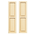2-Panel Jamestown Shutter 2pc/pk (1 1/4"W x 4 11/16"H)