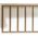 Balustrade with Rectangles (443 x 75mm) Laser Cut