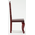 Side Chair, Mahogany (2 3/4" x 3 1/2" x 1 5/8")