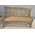 4 Piece Outdoor Setting Unpainted (Bench Seat: 123 x 50 x 88Hmm)
