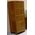 Bow Front Wardrobe Single Teak (157H x 50D x 59Wmm)