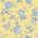 Jacobean Yellow Floral Wallpaper (267 X 413mm)