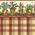 Herb Pots Red Plaid Wallpaper (267 X 413mm)