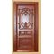 Queen Anne Single Interior or Exterior Door, Walnut (Fits opening 3″W x 7″H)