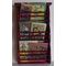 Book Rack with Books Mahogany (51W x 85H x 9mmD)