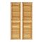 Louvered Shutters Working, 1 pair/pkg (31W x 127Hmm)