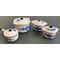 Kitchen Dish Set 4 Pieces (Large: 28 Diam x 20H + Lid)