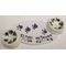 Dog Bowls x 2 and Mat (Mat:48 x 23, Bowl: 20mm Diam)