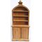 Shelf Unit Oak Rounded Top