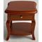 Bedside Table Curved Top, Brown (50 x 40 x 50Hmm)
