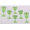 Stemware Trans Green 6 Pieces