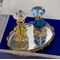 Small Perfume Tray with 2 Bottles (Tray:19 x 13mm)
