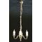 3 Arm Up Colonial Chandelier (40mm Diam)