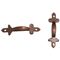 Door Pulls, 2/Pk, Oil Rubbed Bronze (25mm Long)
