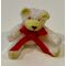 Teddy Bear Sitting Yellow (24 x 25 x 21mm)